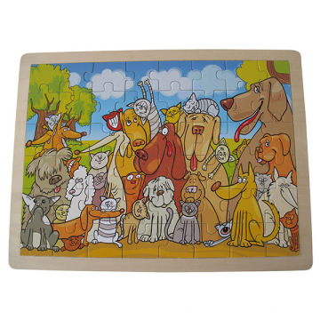 Jouets éducatifs en bois Puzzle en bois (34682)